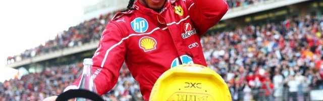 开云体育下载-F1中国站冲刺赛 汉密尔顿首次代表法拉利夺冠